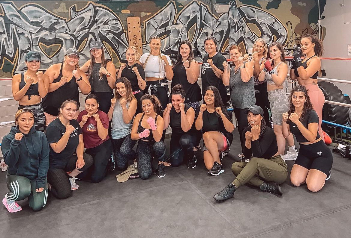 Boxing Baddies women's class - CHANDLER